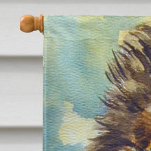 Load image into Gallery viewer, Sheltie Toby Flag Canvas House Size 7397CHF