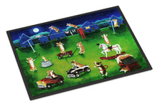 Load image into Gallery viewer, Corgi Backyard Circus Doormat - 18x27 Decorative Floor Mat – Indoor/Outdoor Rug with Artistic Flair 7403MAT