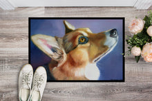 Load image into Gallery viewer, Corgi Devotion Doormat - 24x36 Decorative Floor Mat – Indoor/Outdoor Rug