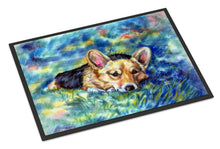 Load image into Gallery viewer, Corgi Tuckered Out Doormat - 18x27 Decorative Floor Mat – Indoor/Outdoor Rug with Artistic Flair 7409MAT