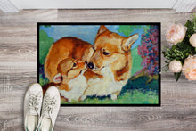 Load image into Gallery viewer, Corgi Momma's Love Doormat - 18x27 Decorative Floor Mat – Indoor/Outdoor Rug with Artistic Flair 7412MAT