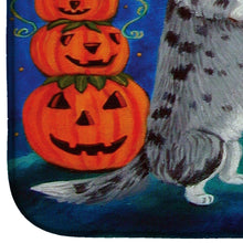 Load image into Gallery viewer, Corgi Halloween Scare Dish Drying Mat – Absorbent, Artistic Kitchen Essentials 7413DDM