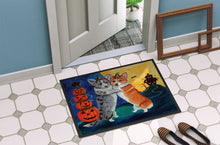 Load image into Gallery viewer, Corgi Halloween Scare Doormat - 24x36 Decorative Floor Mat – Indoor/Outdoor Rug
