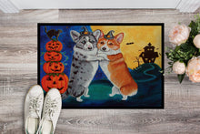 Load image into Gallery viewer, Corgi Halloween Scare Doormat - 18x27 Decorative Floor Mat – Indoor/Outdoor Rug with Artistic Flair 7413MAT