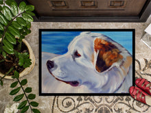 Load image into Gallery viewer, Great Pyrenees at the Beach Doormat - 24x36 Decorative Floor Mat – Indoor/Outdoor Rug