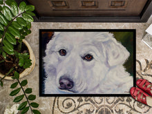 Load image into Gallery viewer, Great Pyrenees Contemplation Doormat - 24x36 Decorative Floor Mat – Indoor/Outdoor Rug