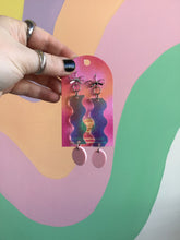Load image into Gallery viewer, Squiggle Cutie Acrylic Earrings