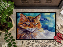 Load image into Gallery viewer, Maine Coon Cat Watching you Doormat - 18x27 Decorative Floor Mat – Indoor/Outdoor Rug with Artistic Flair 7421MAT