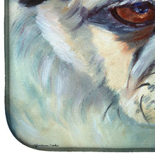 Load image into Gallery viewer, Pug in Thought Dish Drying Mat – Absorbent, Artistic Kitchen Essentials 7422DDM