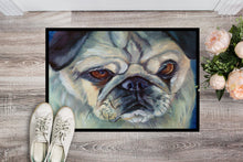 Load image into Gallery viewer, Pug in Thought Doormat - 24x36 Decorative Floor Mat – Indoor/Outdoor Rug