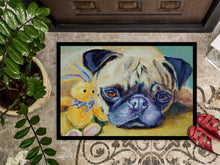 Load image into Gallery viewer, Pug Bunny Rabbit Doormat - 18x27 Decorative Floor Mat – Indoor/Outdoor Rug with Artistic Flair 7423MAT