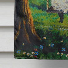 Load image into Gallery viewer, Corgi With Sheep Love Grows Flag Canvas House Size 7439CHF