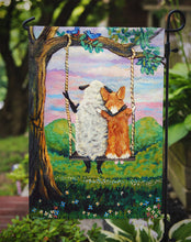 Load image into Gallery viewer, Corgi With Sheep Love Grows Garden Flag – Decorative Outdoor Yard Flag 7439GF