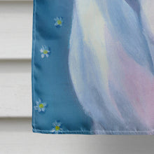 Load image into Gallery viewer, White Great Dane Flag Canvas House Size 7440CHF