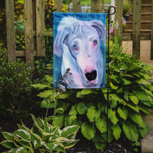 Load image into Gallery viewer, White Great Dane Garden Flag – Decorative Outdoor Yard Flag 7440GF