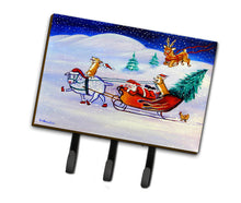 Load image into Gallery viewer, Corgi Highhacked Santa Claus Sleigh Leash or Key Holder 7442TH68