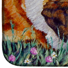 Load image into Gallery viewer, Saint Bernard Naptime Dish Drying Mat – Absorbent, Artistic Kitchen Essentials 7445DDM