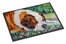 Load image into Gallery viewer, Saint Bernard Naptime Doormat - 24x36 Decorative Floor Mat – Indoor/Outdoor Rug