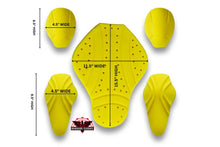 Load image into Gallery viewer, Protective Pads for Shirts &amp; Jackets - Elbow, Shoulder &amp; Back Armor