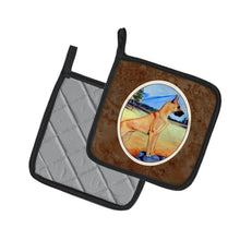 Load image into Gallery viewer, Great Dane Pot Holders - Set of 2 Decorative Kitchen Helpers | Made in the USA 7504PTHD