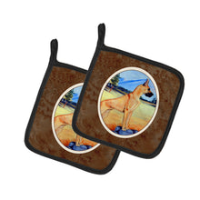 Load image into Gallery viewer, Great Dane Pot Holders - Set of 2 Decorative Kitchen Helpers | Made in the USA 7504PTHD