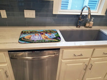 Load image into Gallery viewer, Angels with Great Dane Dish Drying Mat – Absorbent, Artistic Kitchen Essentials 7507DDM