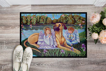 Load image into Gallery viewer, Angels with  Great Dane Indoor Outdoor Mat 18x27 Doormat
