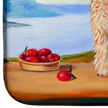 Load image into Gallery viewer, Wheaten Terrier Soft Coated Dish Drying Mat – Absorbent, Artistic Kitchen Essentials 7509DDM