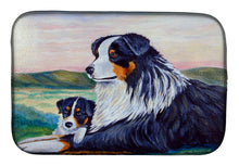 Load image into Gallery viewer, Australian Shepherd Dish Drying Mat – Absorbent, Artistic Kitchen Essentials 7511DDM