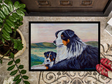 Load image into Gallery viewer, Australian Shepherd Indoor Outdoor Mat 18x27 Doormat
