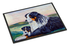 Load image into Gallery viewer, Australian Shepherd Indoor Outdoor Mat 18x27 Doormat
