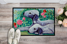 Load image into Gallery viewer, Bedlington Terrier Indoor Outdoor Mat 18x27 Doormat