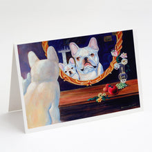 Load image into Gallery viewer, French Bulldog Greeting Cards -  Blank Note Cards – 8-Pack of Artist-Designed Cards with Envelopes