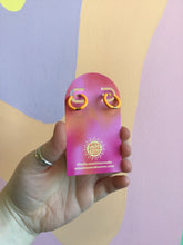 Load image into Gallery viewer, Colorful Summer Stainless Steel Hoops