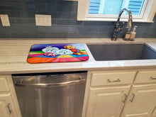 Load image into Gallery viewer, Maltese Dish Drying Mat – Absorbent, Artistic Kitchen Essentials 7515DDM