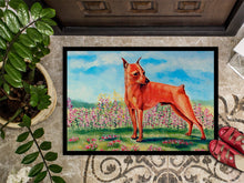 Load image into Gallery viewer, Min Pin Indoor Outdoor Mat 18x27 Doormat