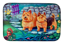 Load image into Gallery viewer, Norwich Terrier Dish Drying Mat – Absorbent, Artistic Kitchen Essentials 7520DDM