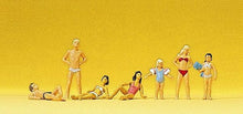 Load image into Gallery viewer, Preiser 10308 HO Scale Recreation &amp; Sports -- Children &amp; Teens at the Pool (7)