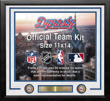 Load image into Gallery viewer, Philadelphia 76ers Custom NBA Basketball 11x14 Picture Frame Kit (Multiple Colors)