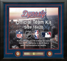 Load image into Gallery viewer, Philadelphia 76ers Custom NBA Basketball 16x20 Picture Frame Kit (Multiple Colors)