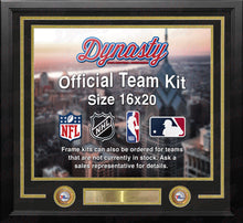 Load image into Gallery viewer, Philadelphia 76ers Throwback Custom NBA Basketball 16x20 Picture Frame Kit (Multiple Colors)