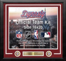 Load image into Gallery viewer, Philadelphia 76ers Custom NBA Basketball 16x20 Picture Frame Kit (Multiple Colors)