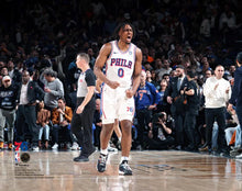 Load image into Gallery viewer, Tyrese Maxey Playoff Celebration Philadelphia 76ers 8" x 10" Basketball Photo