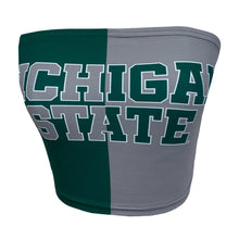 Load image into Gallery viewer, Michigan State Two Tone Tube Top