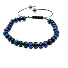 Load image into Gallery viewer, Lapis Lazuli &amp; Hematite Pain Relief Bracelet Pack (Set Of 3)