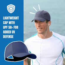 Load image into Gallery viewer, POWERCAP ICE Baseball Hat – Instant Cooling with Reusable Ice Packs UPF 50 Protection
