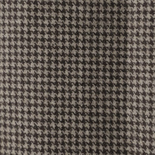 Load image into Gallery viewer, Brown Houndstooth Wool Curtain