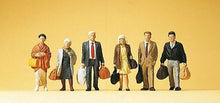 Load image into Gallery viewer, Preiser 10413 HO Scale Passengers -- Foreign Travelers