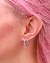 Load image into Gallery viewer, Blue Gem Clover - Mix and Match Earring