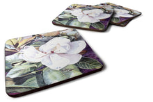 Load image into Gallery viewer, Flower - Magnolia Coasters - Set of 4 Lightweight Foam, Absorbent Drink Coasters